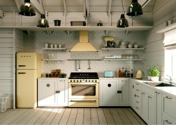 Отдельностоящая кухня Smeg CPF9GPOR