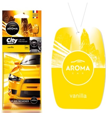 ZAPACH SAMOCHODOWY ZAWIESZKA AROMA VANILA WANILIA