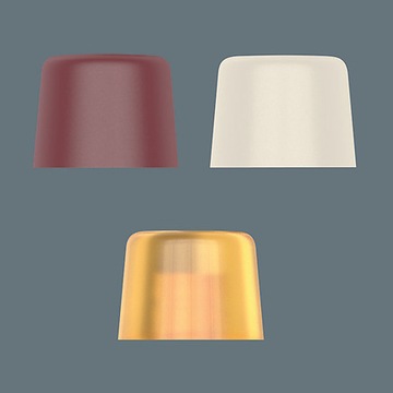 КРОМОЧНЫЙ МОЛОТОК 100G 23MM WERA