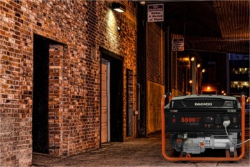 Agregat prądotwórczy Generator DAEWOO GDA 6500 5.5kW 13KM 230V AVR