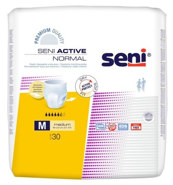 SENI ACTIVE NORMAL M Majtki dla dorosłych 30szt