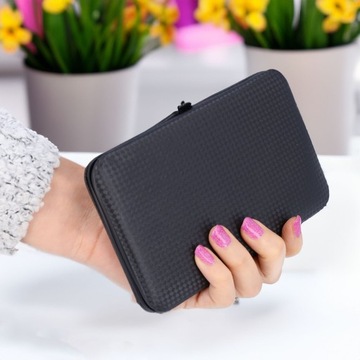 Мужской маникюрный набор, кусачки для ногтей, ножницы, ящик для инструментов, 16 предметов + футляр.