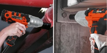 ЭЛЕКТРИЧЕСКИЙ УДАРНЫЙ КЛЮЧ 1/2 750 Нм АВТОМОБИЛЬНЫЕ КОЛЕСА 650 ВТ + УДАРНЫЕ ГОЛОВКИ