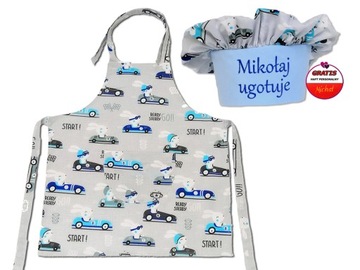 Кухонный фартук детский, название фартука, польский продукт, возраст 3-6 лет.