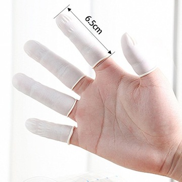 300 шт. Одноразовые латексные чехлы для большого пальца.