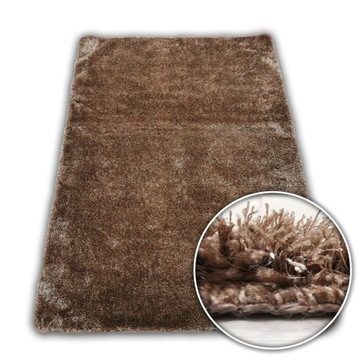 MIĘKKI MIŁY DYWANIK MODNY SHAGGY BROKAT 50x80 MIX