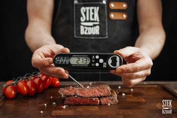 Цифровой кухонный термометр для мясных стейков, пищевых продуктов STEK BZDUR, ЖК-зонд