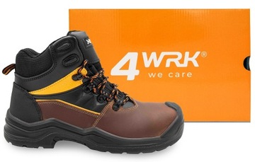 LEKKIE TRZEWIKI robocze WODOODPORNE buty męskie TREKKINGOWE ODDYCHAJĄCE R45