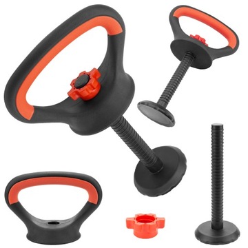Kettlebell uchwyt do hantli obciążeń pompek zestaw