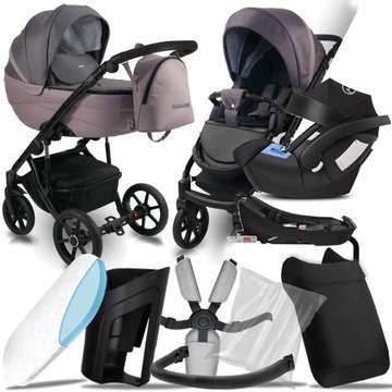 WÓZEK 4W1 BEXA IDEAL 2.0 ID04 I CYBEX ATON + BAZA