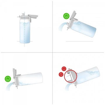 Butelka ION8 Double Wall I8TS1000YEL Yellow