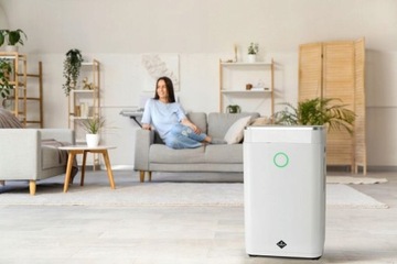 ВОЗДУХОСУШИТЕЛЬ АБСОРБЕР ВЛАЖНОСТИ 20Л/24Ч ТАЙМЕР ГИГРОСТАТ ИОНИЗАЦИЯ