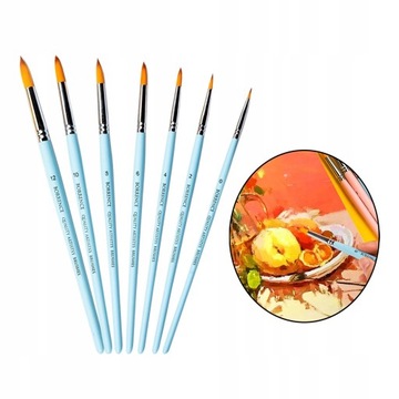 7 профессиональных наборов художественных кистей.