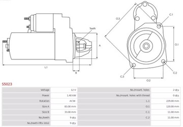 S5023 STARTÉR AS-PL