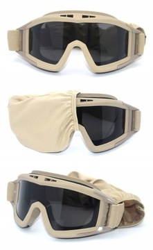 OKULARY TAKTYCZNE 4005512560758WOJSKOWE ASG