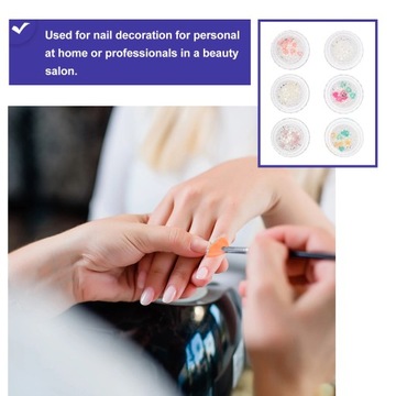 Аксессуары для дизайна ногтей Искусственный жемчуг