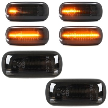 DYNAMICZNE KIERUNKOWSKAZY LED AUDI A3 8P A4 B6 B7