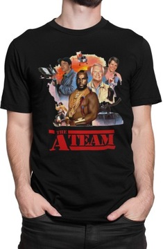 KOSZULKA DRUŻYNA A THE A TEAM MĘSKA T-SHIRT CZARNA XL