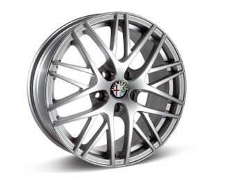 4× DISK HLINÍK ALFA ROMEO OE 7.5" X 17" 5X110