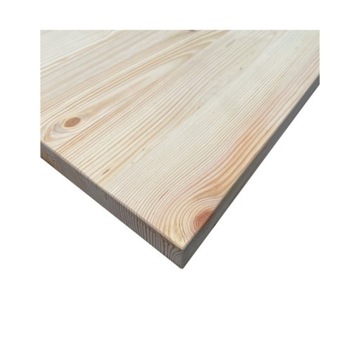 Blat drewniany sosnowy gr. 3cm na wymiar 200x65cm drewno SOSNA Z SĘKAMI
