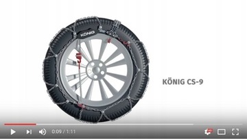 Цепи THULE KONIG CS-9 100 195/80 R15 НАТЯЖИТЕЛЬ