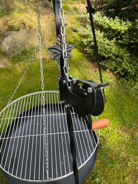 Гриль, решетка нержавеющая, 80 см, камин, 80 см, катушка