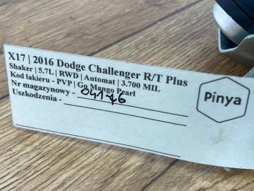 KLAKSON SIGNÁL ZVUKOVÝ DODGE CHALLENGER
