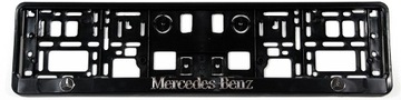 RAMKA TABLICY REJESTRACYJNEJ 3D MERCEDES 3D x 2 sztuki