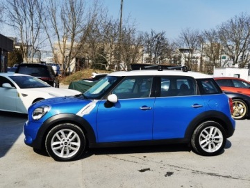 Mini Countryman R60 Crossover 1.6 122KM 2013 MINI Countryman, Automat, Przebieg 158157km, Czujniki parkowania, Skóra, zdjęcie 5