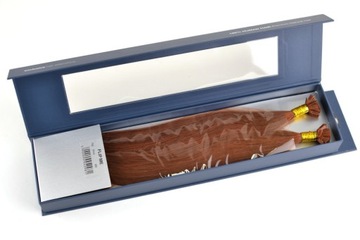 WŁOSY NATURALNE pasma KERATYNA 50cm 70g kolor 30