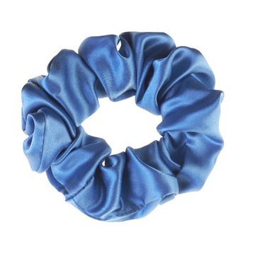 Scrunchie jedwabna gumka do włosów ALMANIA - niebo