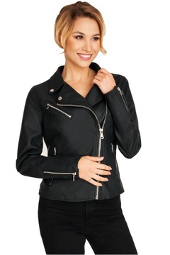 КОЖАНАЯ КУРТКА ЖЕНСКАЯ, ПРОЗРАЧНАЯ КОЖА