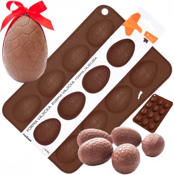FOREMKA SILIKONOWA FORMA JAJKA WIELKANOC FORMA pisanki Oldman 27x17cm