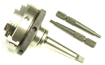 Uchwyt tokarski CHUCK 65mm / 3 + trzpień MK1