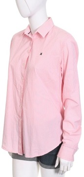 GASTRA koszula damska w różowy prążek r. 42
