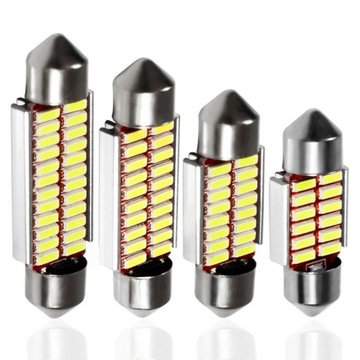 Rurka LED 36 mm 16 led SMD C3W C5W C10W C15W BIAŁE