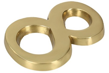 ЛАТУННЫЙ НОМЕР НОМЕР ДОМА 10 СМ МАРКИРОВКА ДОМА