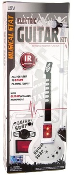 ДЕТСКИЙ РОК ГИТАРА С ПОДСВЕТКАМИ ИГРА НА СТРУННОМ ИНСТРУМЕНТЕ