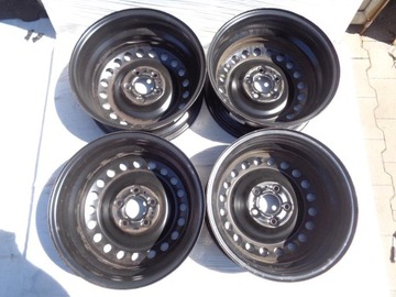 4X RÁFKY OCELOVÉ 16'' ORIGINÁLNÍ NISSAN QASHQAI RENAULT KADJAR ET40