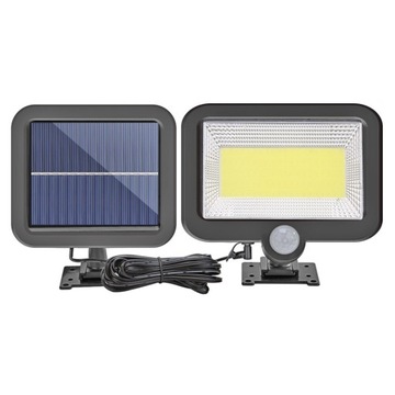 Solar COB lampa uliczna LED do domu ścieżka ogrodo