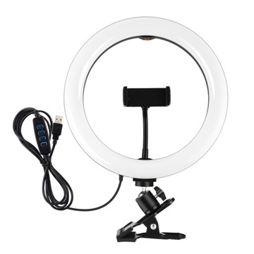 LED Ring Light Clip On Zestaw oświetleniowy do