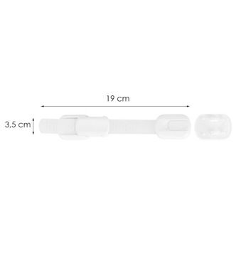 ZABEZPIECZENIE SZAFEK BLOKADA SZUFLAD MEBLI DRZWICZEK PRZED DZIEĆMI 8szt.