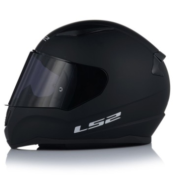 МОТОЦИКЛЬНЫЙ ШЛЕМ LS2 FF353 RAPID II MATT BLACK 22/06 + ТЕМНОЕ СТЕКЛО