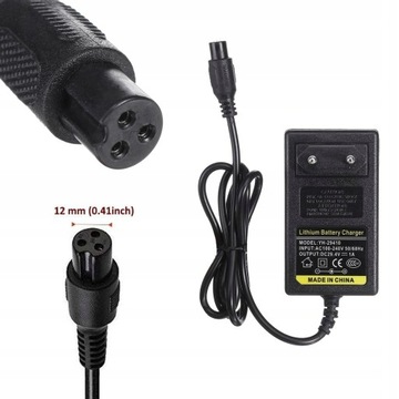 Джетсон Бритва E200 E300 Ховер Бо. Зарядное устройство Gotrax 24В 1А для Бритвы (29,4В)