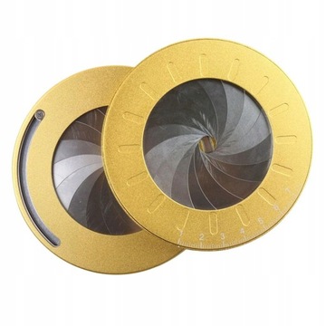 Алюминиевый круглый шаблон геометрического рисунка