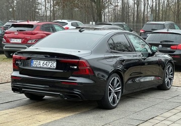 Volvo S60 III Sedan 2.0 T4 190KM 2020 Volvo S60 2.0T4 190KM R Design Xenon Led Navi Klima Skora Stan Bdb ZAREJES, zdjęcie 8