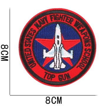 НАШИВКИ ДЛЯ ОДЕЖДЫ PETE MAVERICK MITCHELL TOP GUN