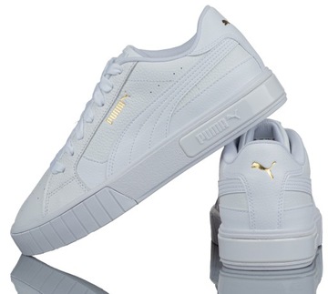 BUTY SPORTOWE DAMSKIE PUMA CALI STAR 380176 01 CAŁE BIAŁE R-39