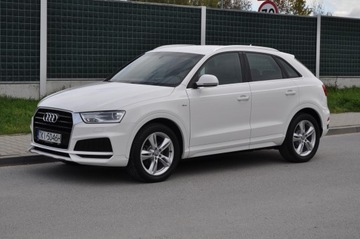 Audi Q3 I SUV Facelifting 1.4 TFSI cylinder on demand 150KM 2017 AUDI Q3 1.4 Sport S tronic Krajowe Bezwypadkowe I Właściciel Serwisowane
