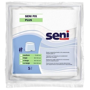 Majtki Siatkowe Seni Fix Plus 5 SZT L